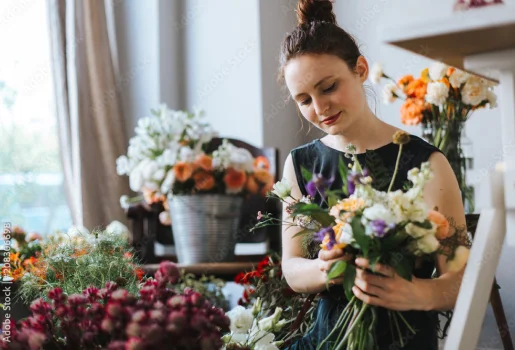 artisan fleuriste à Montfort l'Amaury près de Versailles dans les Yvelines 78